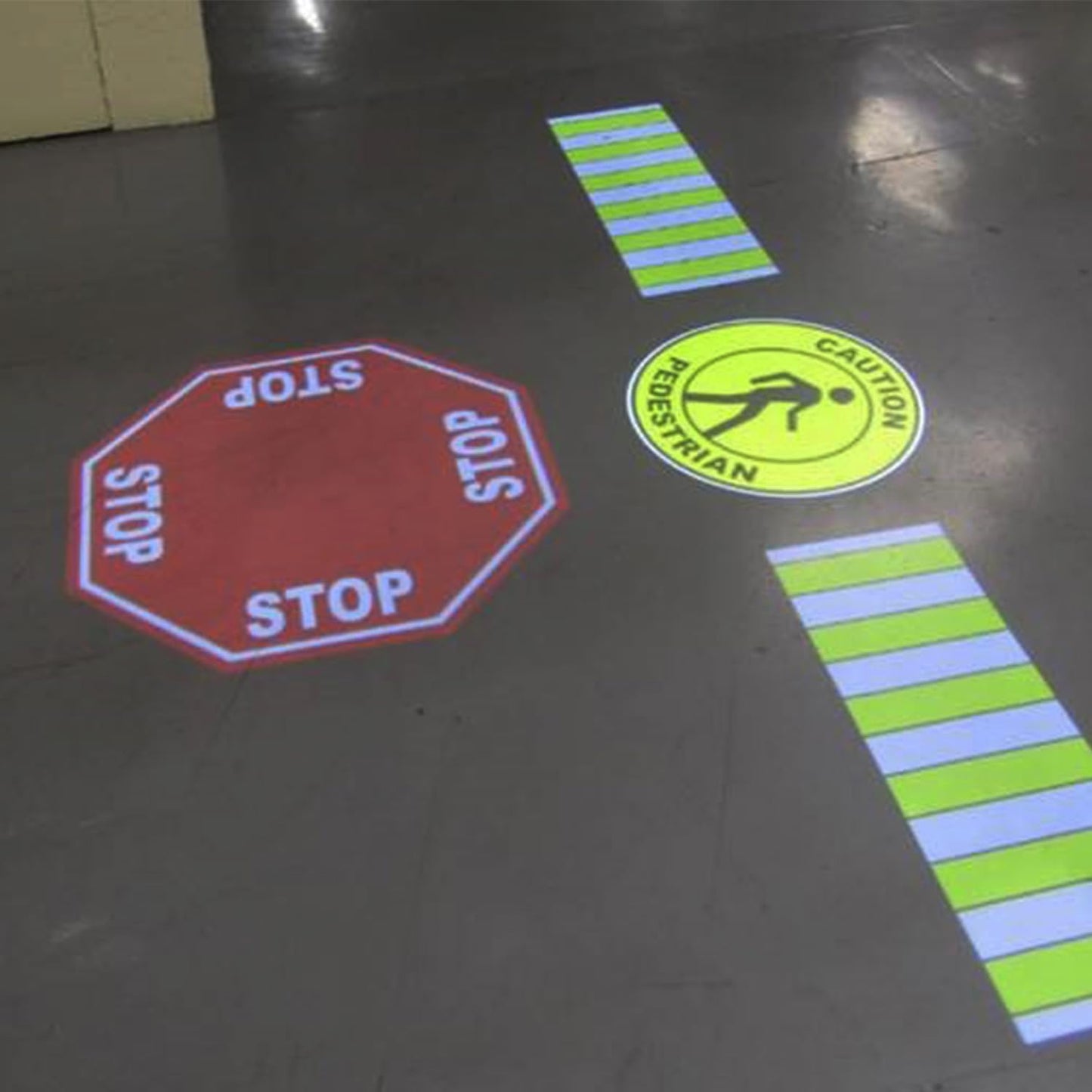 40W LED Logo GOBO Projector Rainproof with DJ Effect Light Including Free Custom Glass GOBO to Project Image for Factory Warning Company Wedding Advertising Outdoor