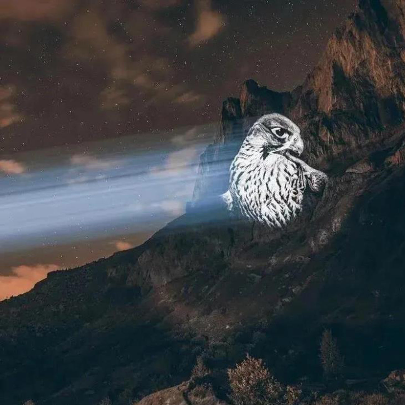 100W projector light with remote control for parties, weddings, and large gatherings