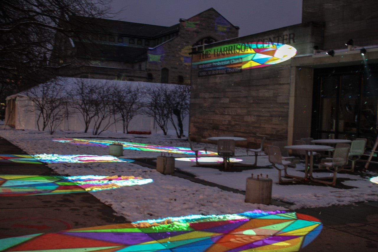 Take Your Outdoor Branding to New Heights with Large-Scale Projections
