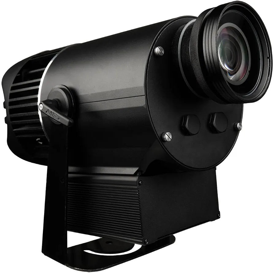 500W GOBO Projector LED Logo GOBO Projector Image Rotation IP65 Waterproof with Light Custom Gobos for Company Restaurant Store Wedding Advertising Outdoor Use